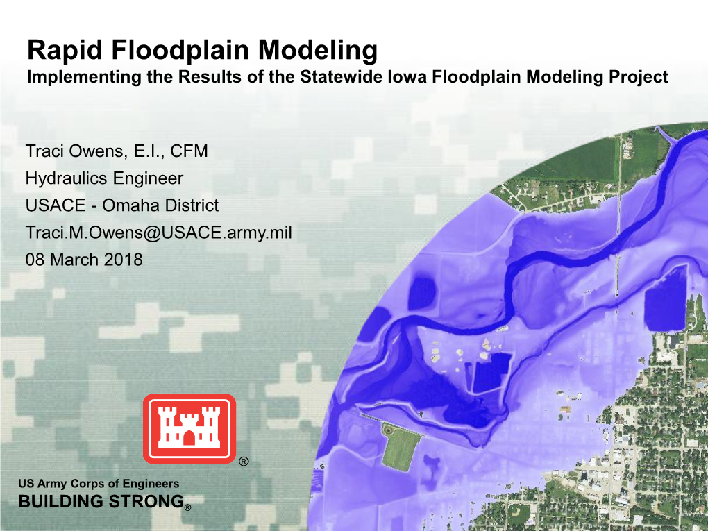 USACE Rapid Floodplain Modeling