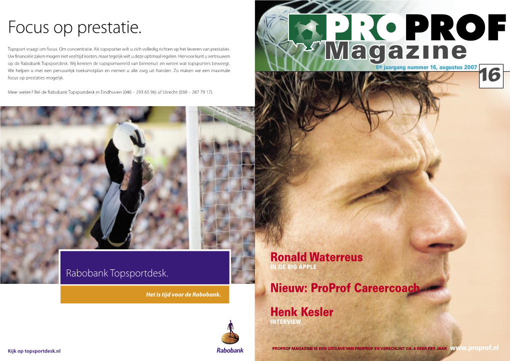 Proprof Magazine Nummer 16