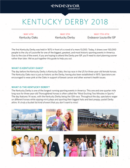Kentucky Derby 2018