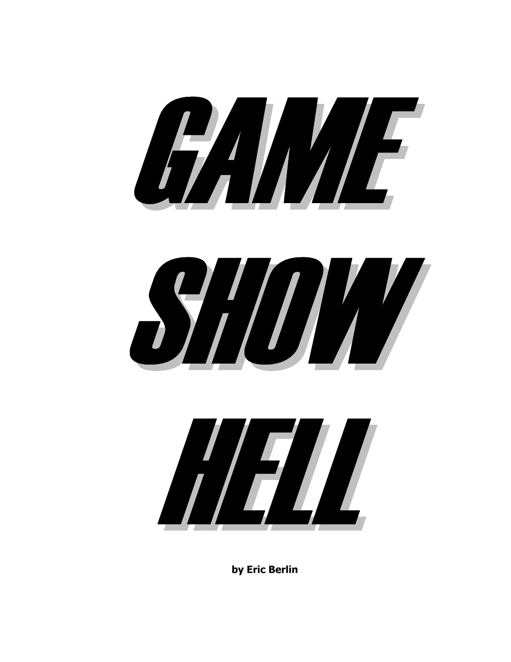 Game Show Hell!”
