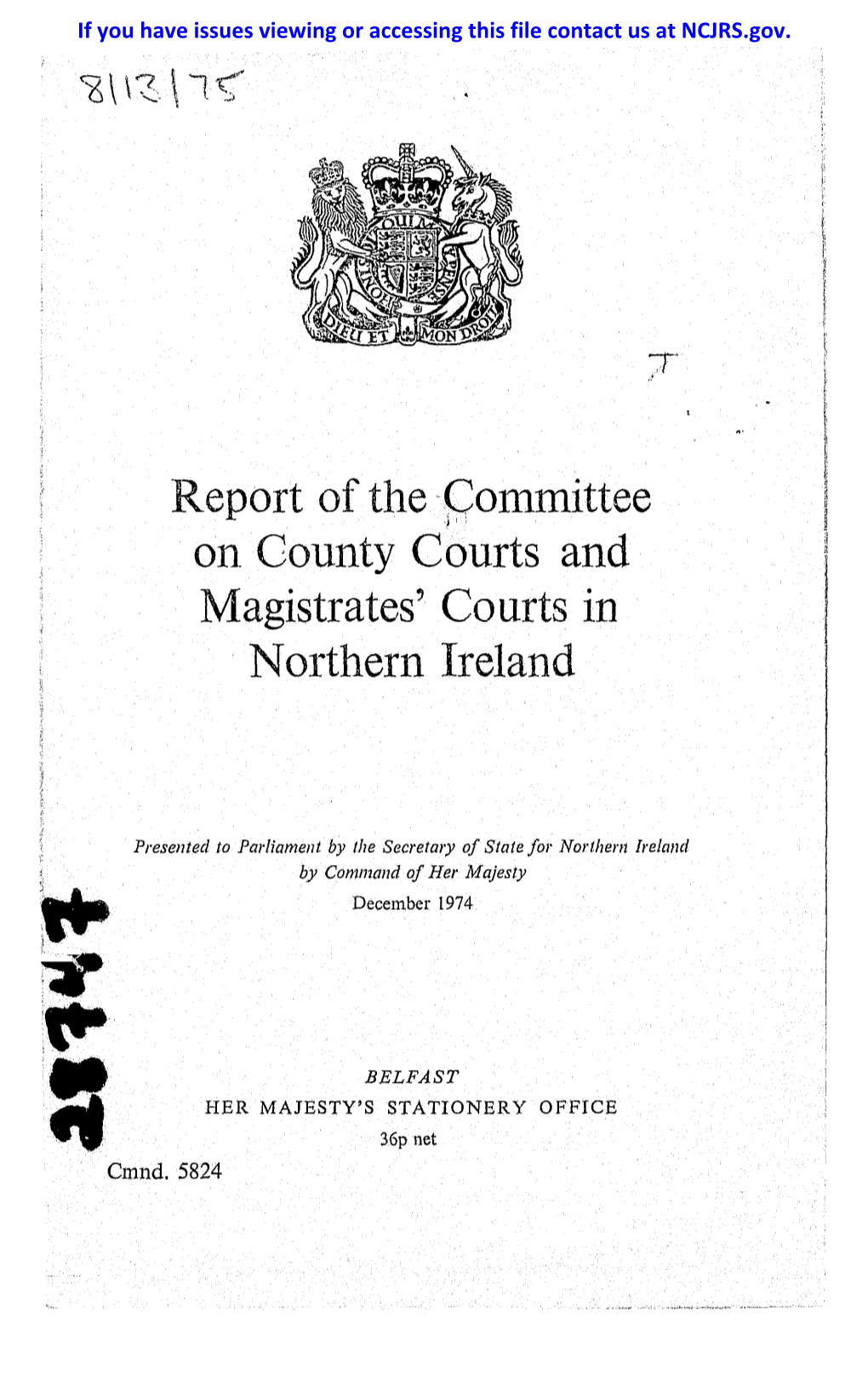 Courts in Northern Ireland