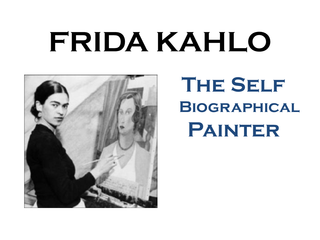 Frida Kahlo Surrealism Portrait Lesson