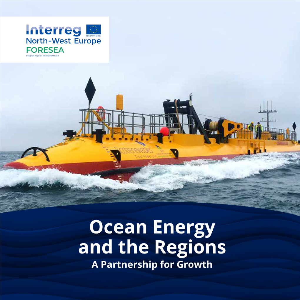 Ocean Energy and the Regions a Partnership for Growth