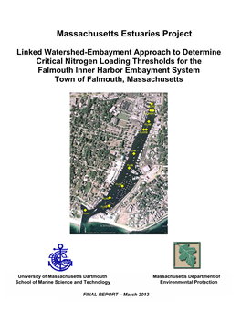 Massachusetts Estuaries Project