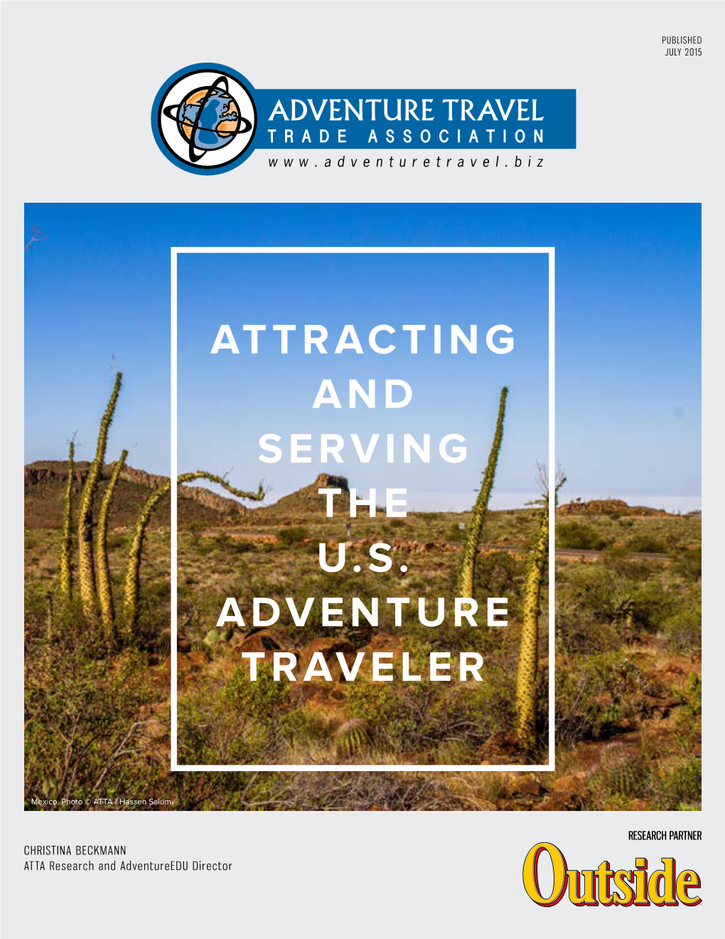 Attracting and Serving the U.S. Adventure Traveler
