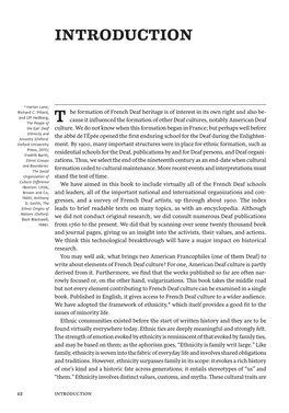 Elements of French Deaf Heritage? We Begin with the Residential Schools Where Acculturation Takes Place (Chapter 1)