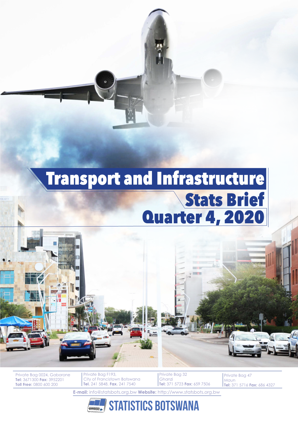 Transport and Infrastructure Stats Brief Quarter 4, 2020
