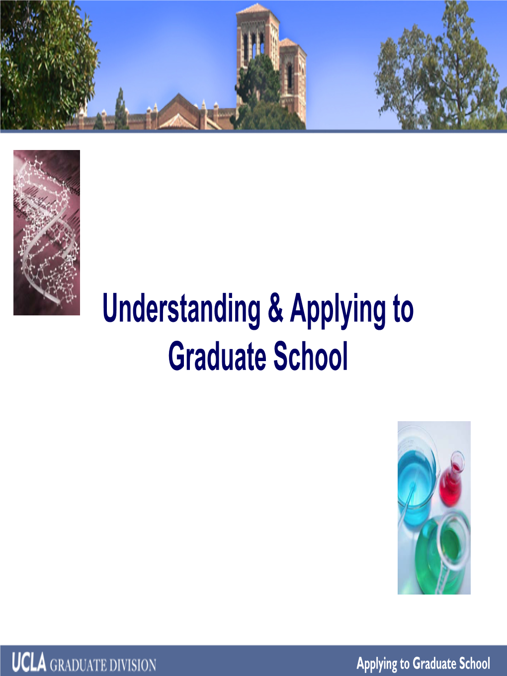 Understanding & Applying to Graduate School