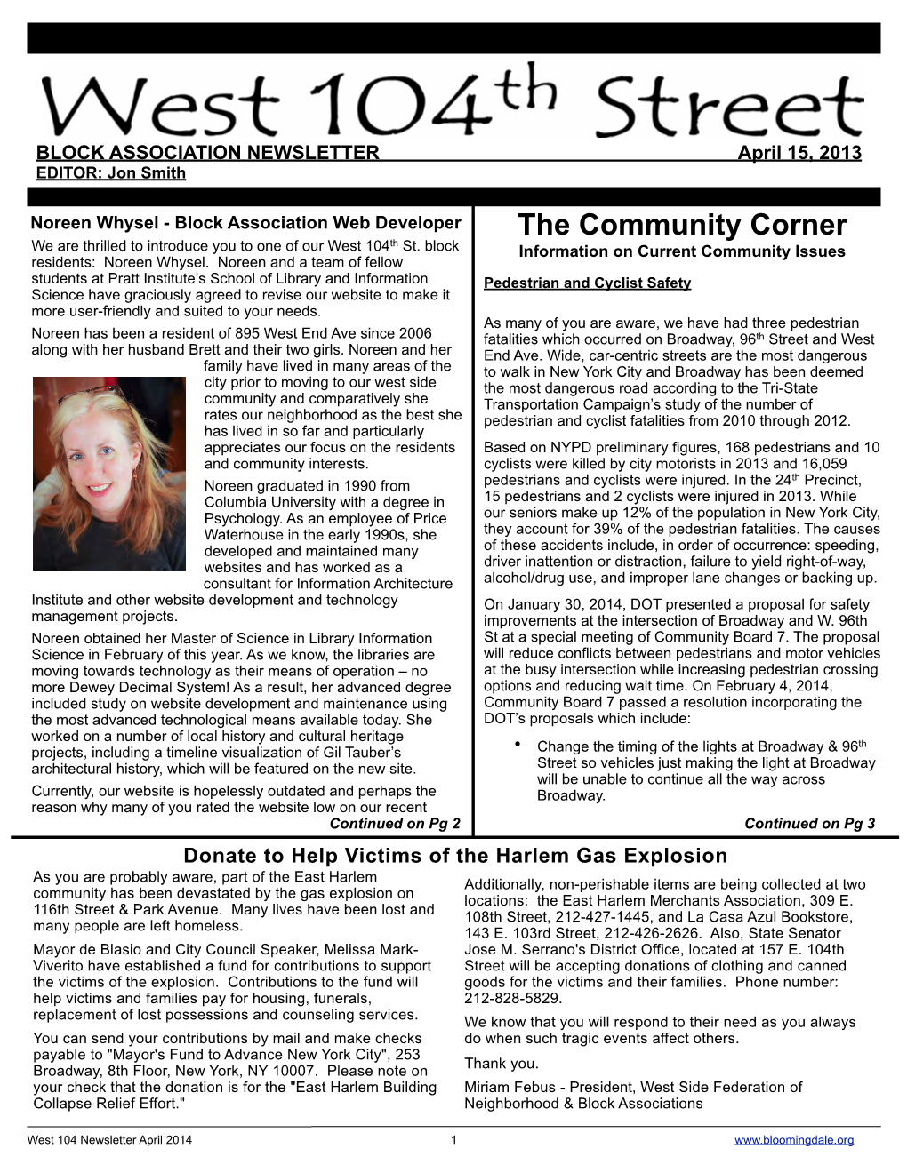 2014-4 April Newsletter 4-3-14 PROOFED