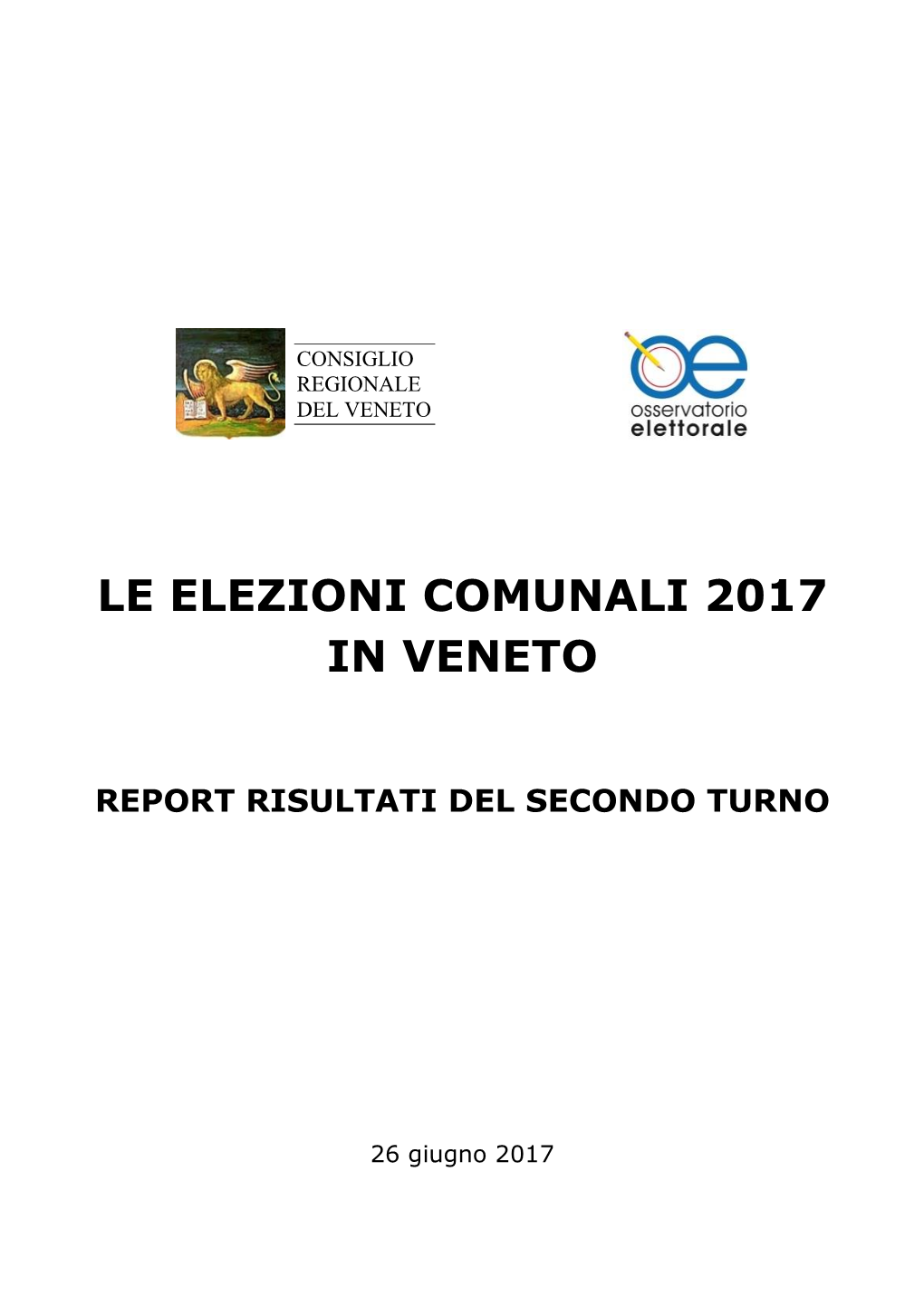 Le Elezioni Comunali 2017 in Veneto