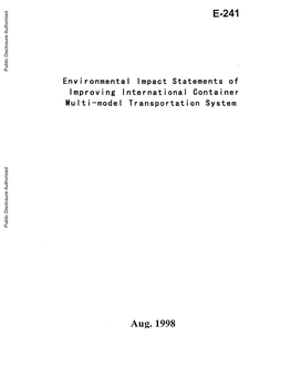 Air Environmental Impact