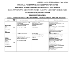 Karnataka Power Transmission Corporation Limited
