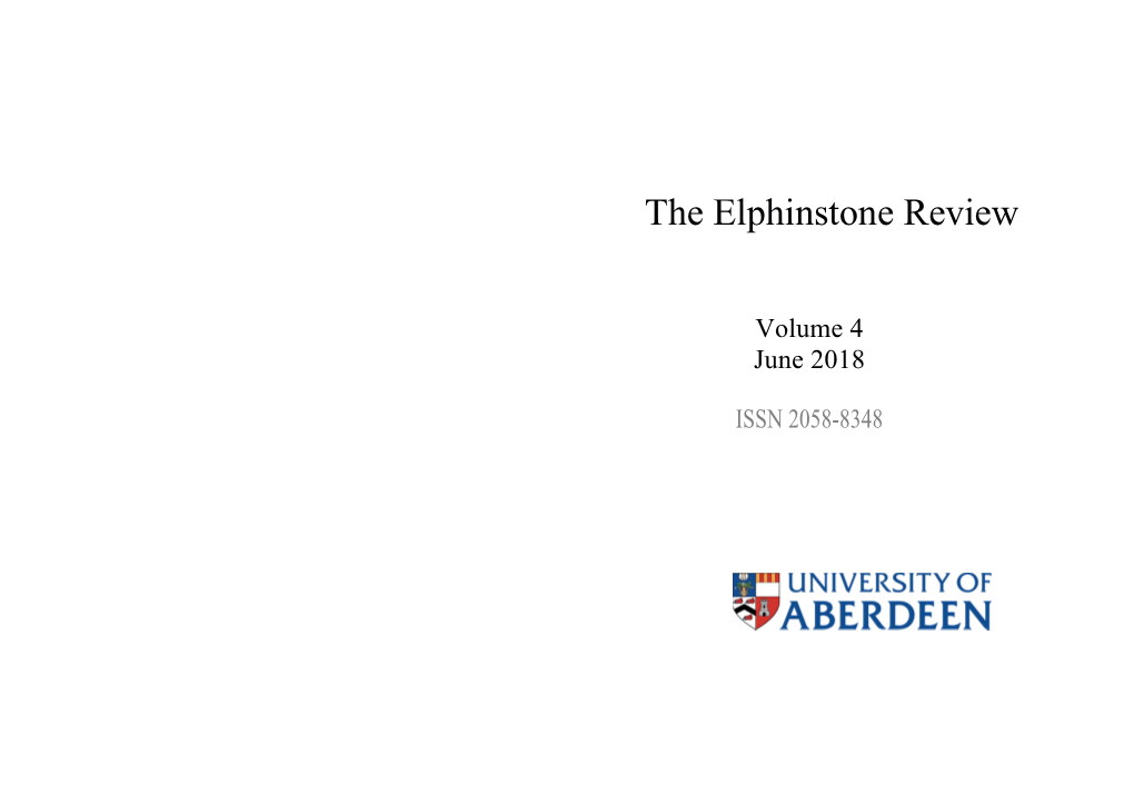 The Elphinstone Review