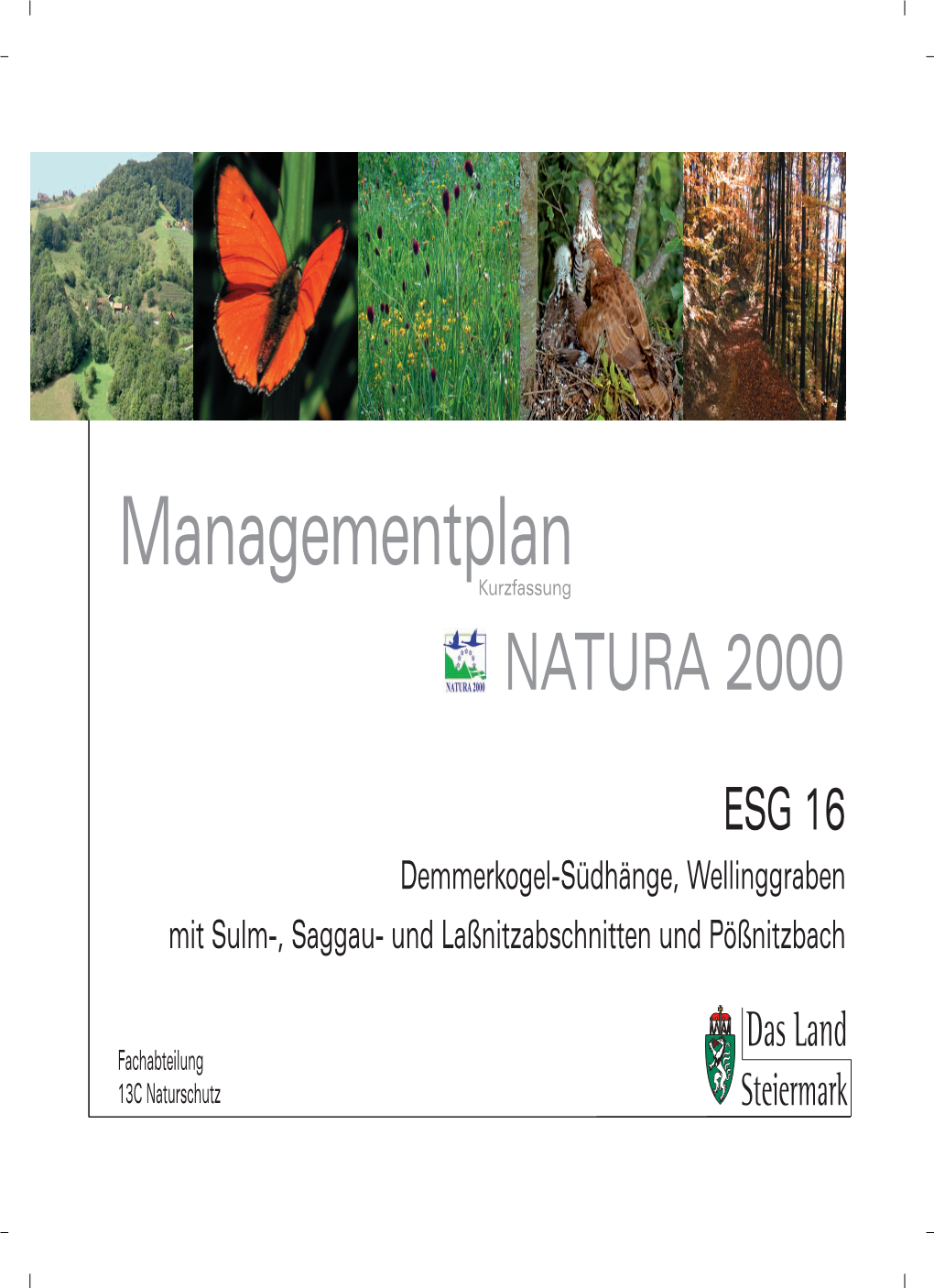 Managementplan Kurzfassung NATURA 2000
