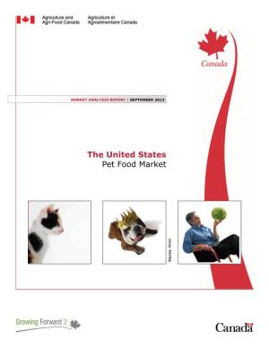 The United States Pet Food Market