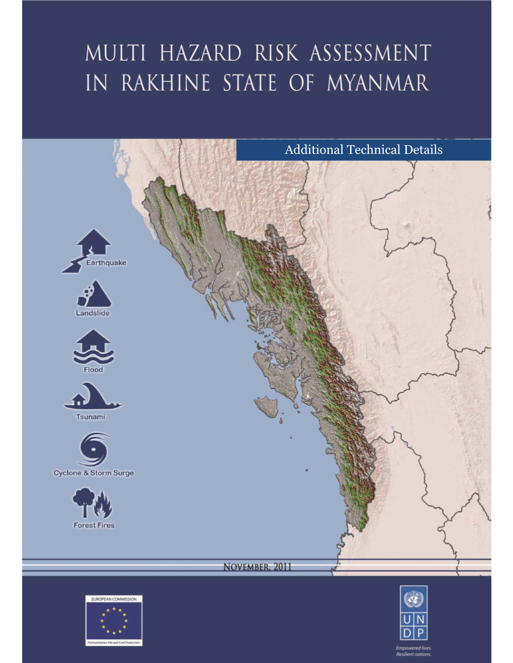 Additional Technical Details Multi Hazard Risk Assessment in Rakhine State of Myanmar