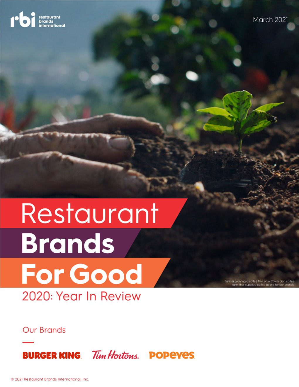 Restaurant Brands for Good