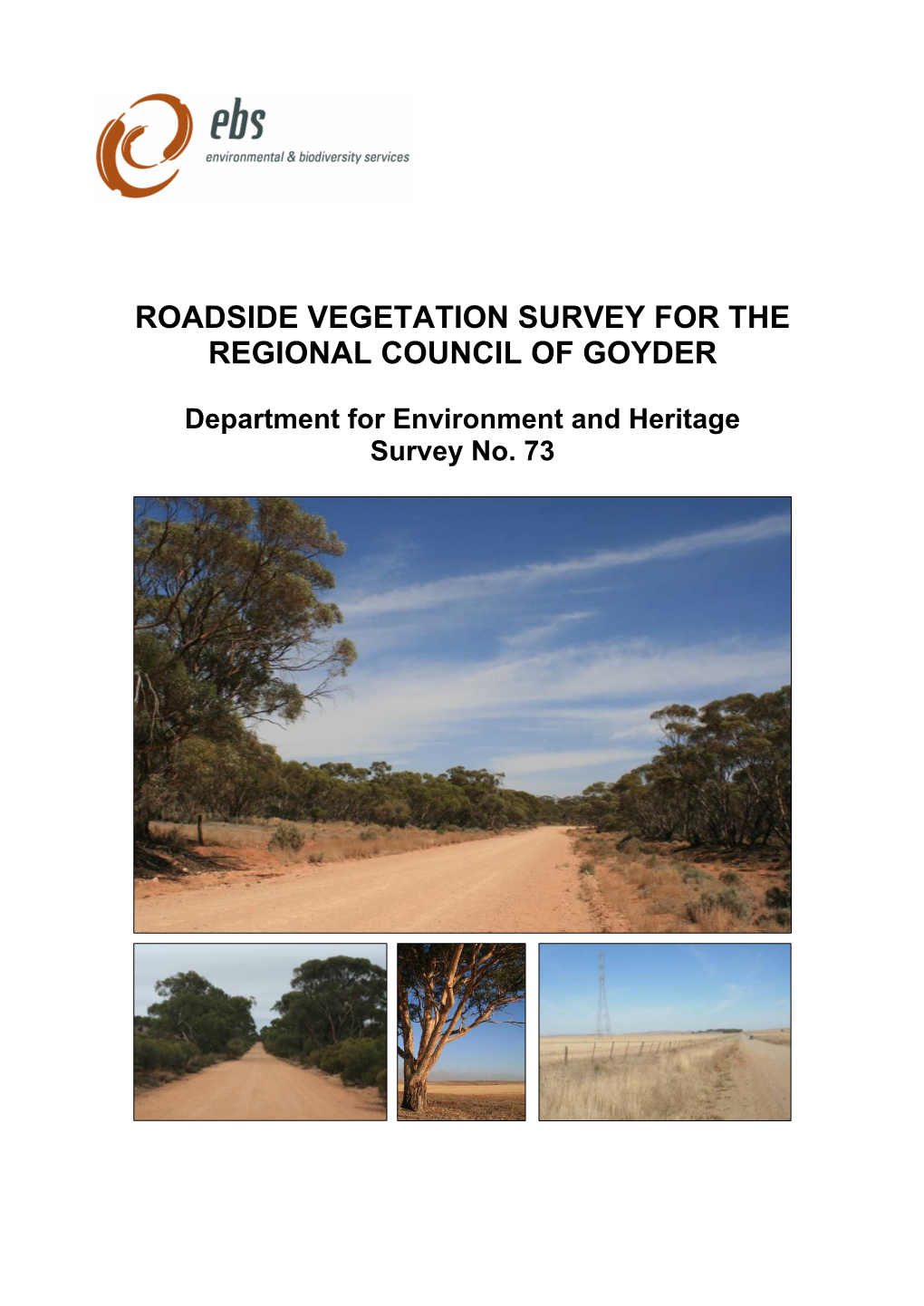 Roadside Vegetation Survey for the Regional Council of Goyder