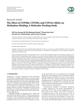 The Effect of CYP2B6, CYP2D6, and CYP3A4 Alleles on Methadone Binding: a Molecular Docking Study
