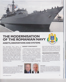The Modernisation of the Romainan Navy