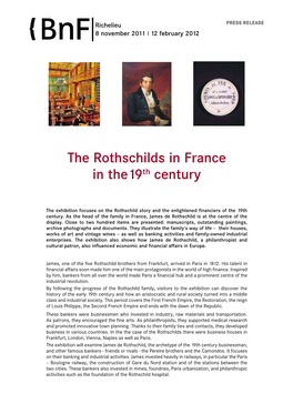 The Rothschilds in France Ine Te 19Th Century