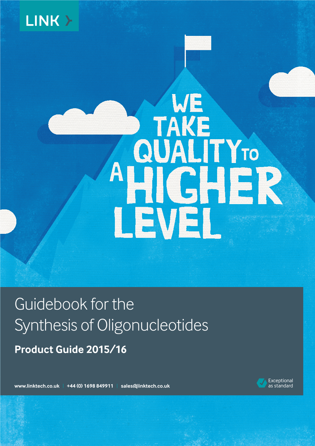 Guidebook for the Synthesis of Oligonucleotides Product Guide 2015/16