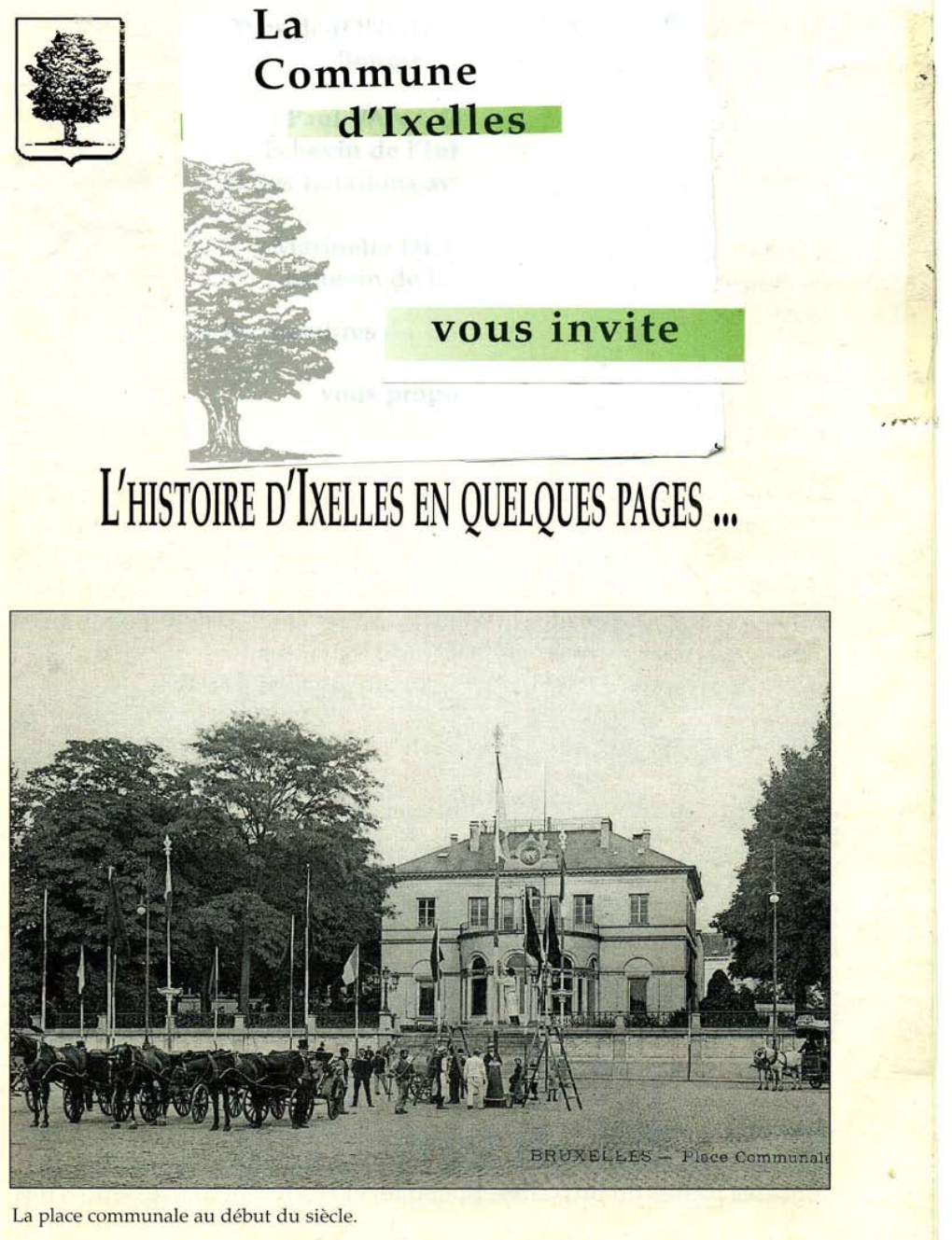 L'histoire D'ixelles EN QUELQUES PAGES U