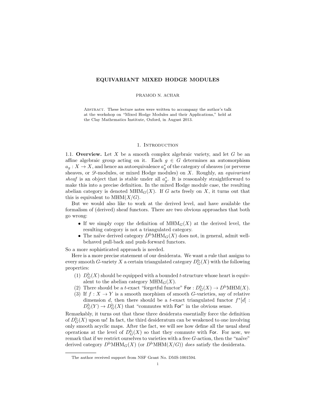 Equivariant Mixed Hodge Modules