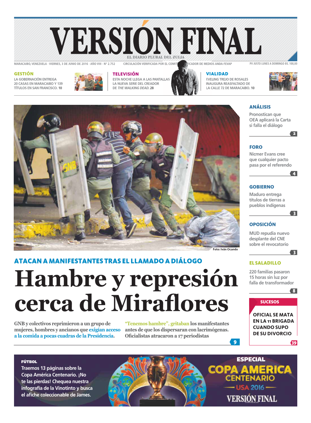 Hambre Y Represión Cerca De Miraà Ores