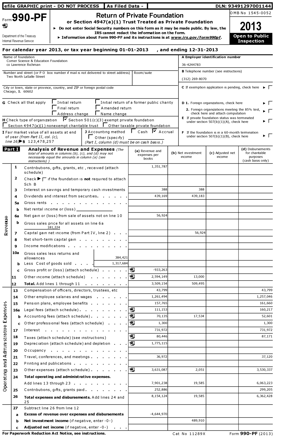 990-PF and Its Instructions Is at Www