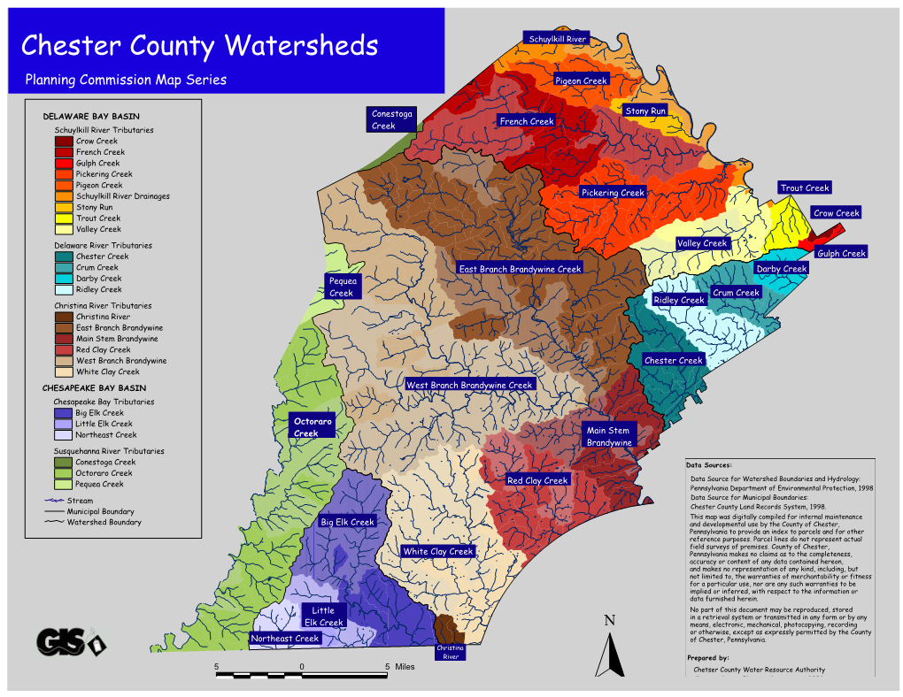 Chester County Watersheds Schuylkill River