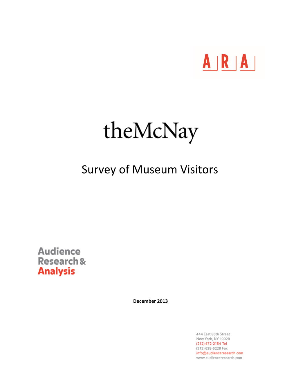Survey of Museum Visitors
