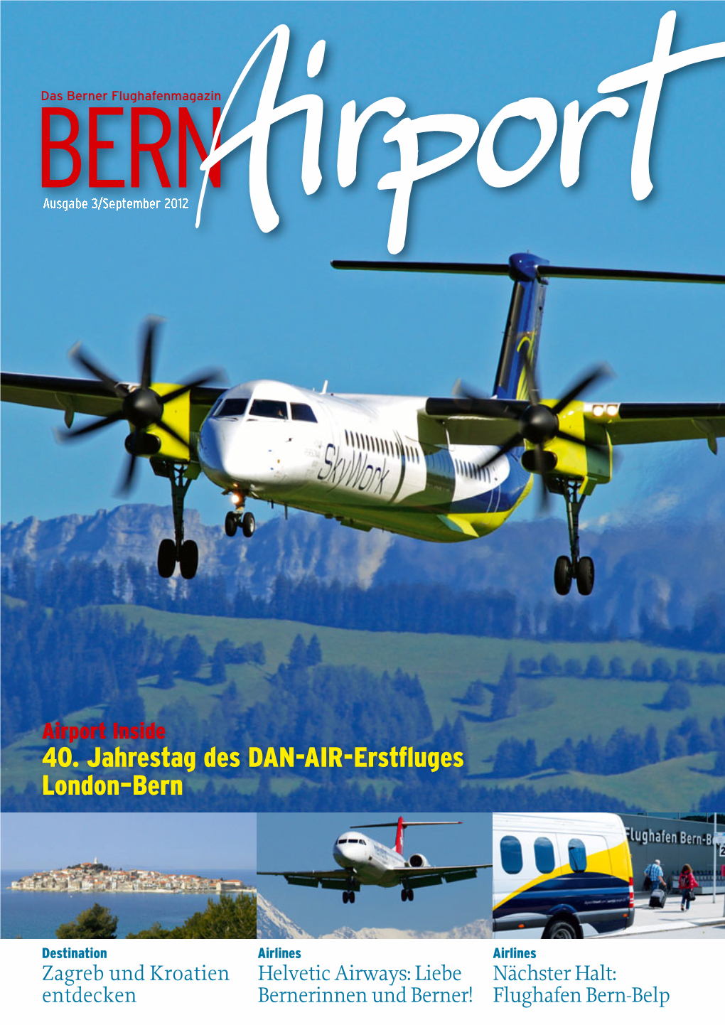 40. Jahrestag Des DAN-AIR-Erstfluges London–Bern