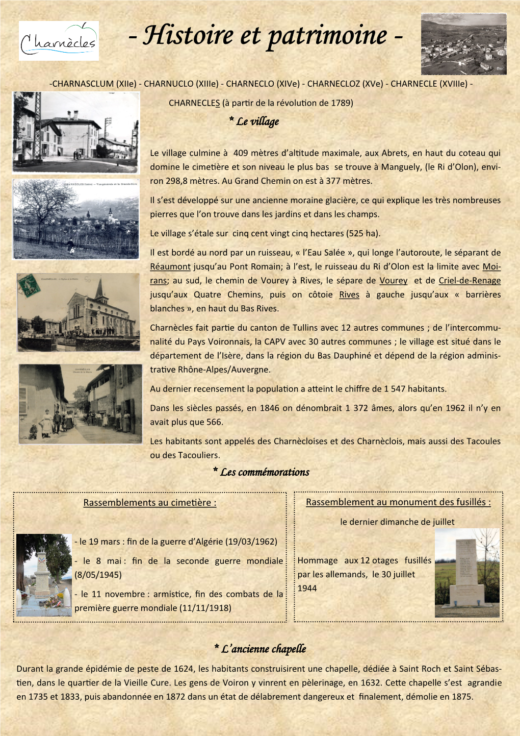 Histoire Et Patrimoine