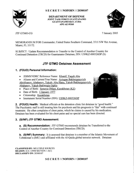 3. (SI/NF) Jtfgtmoassessment