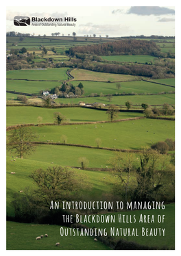 Introduction to Managing Blackdown Hills