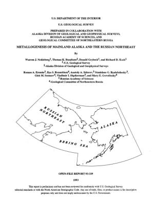 Metallogenesis of Mainland Alaska and the Russian Northeast