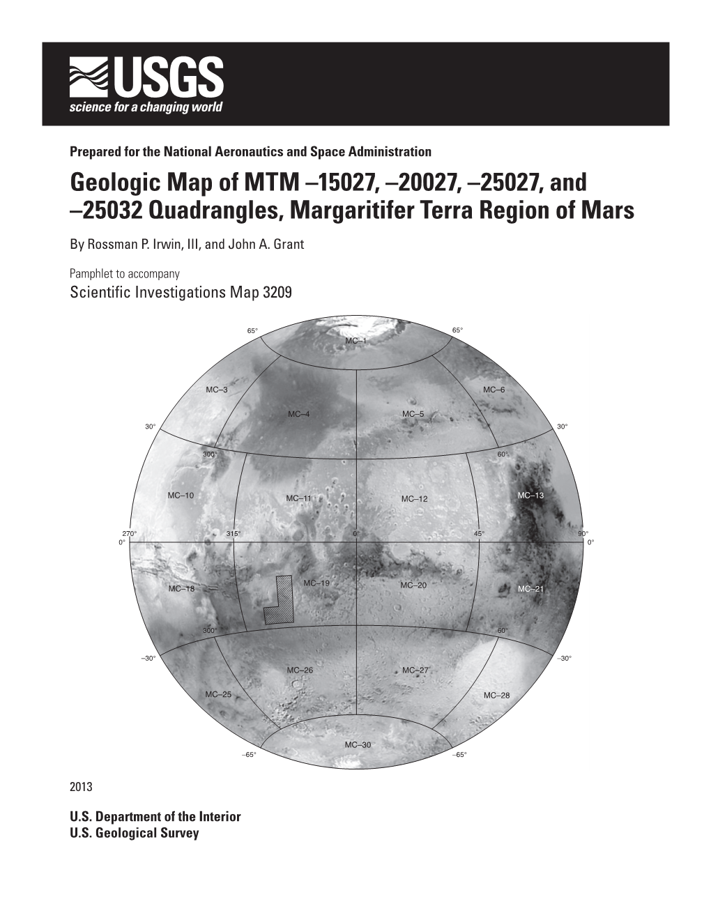 Pamphlet to Accompany Scientific Investigations Map 3209