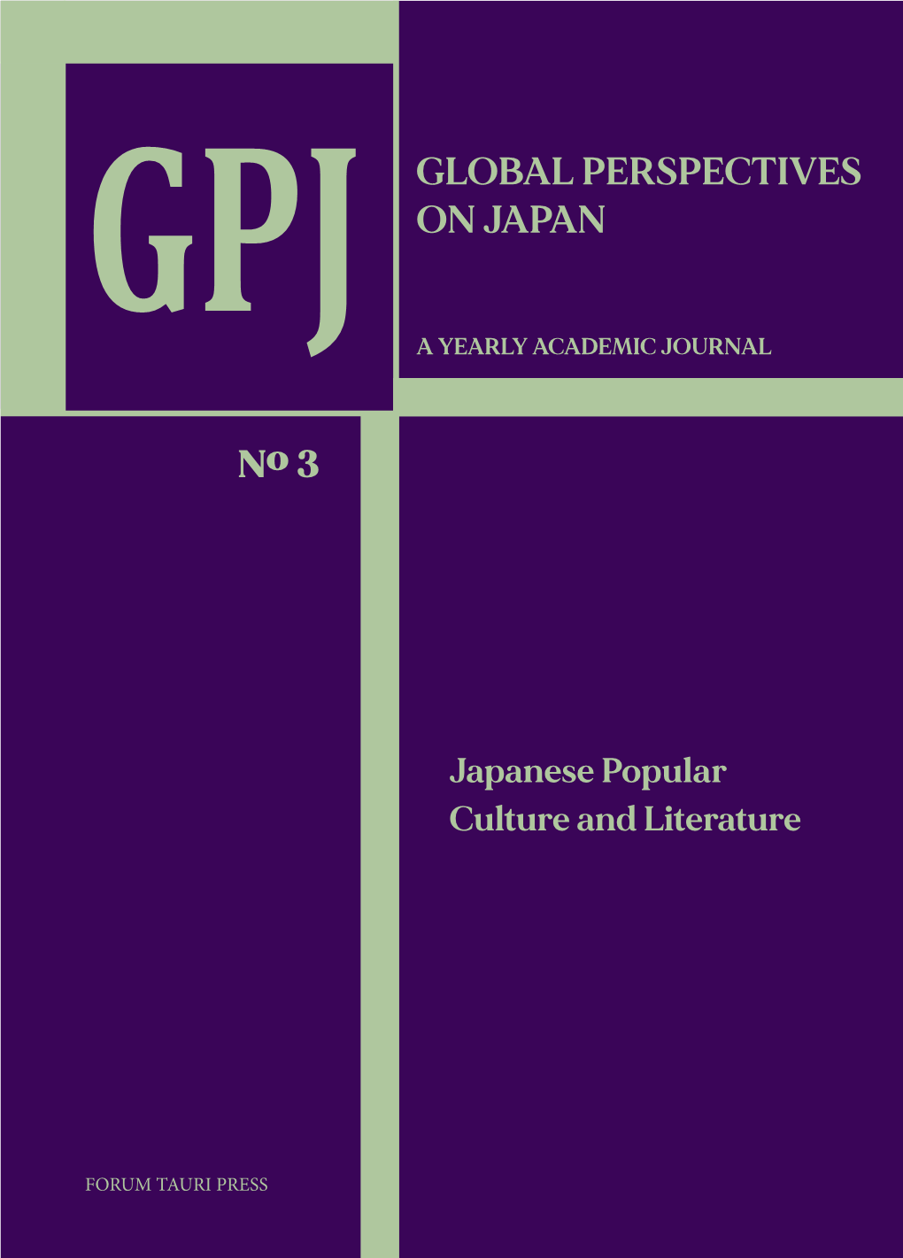 GPJ GLOBAL PERSPECTIVES on JAPAN No 3