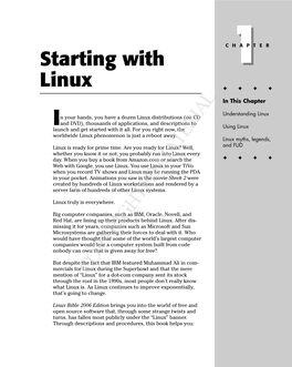 Starting with Linux 5