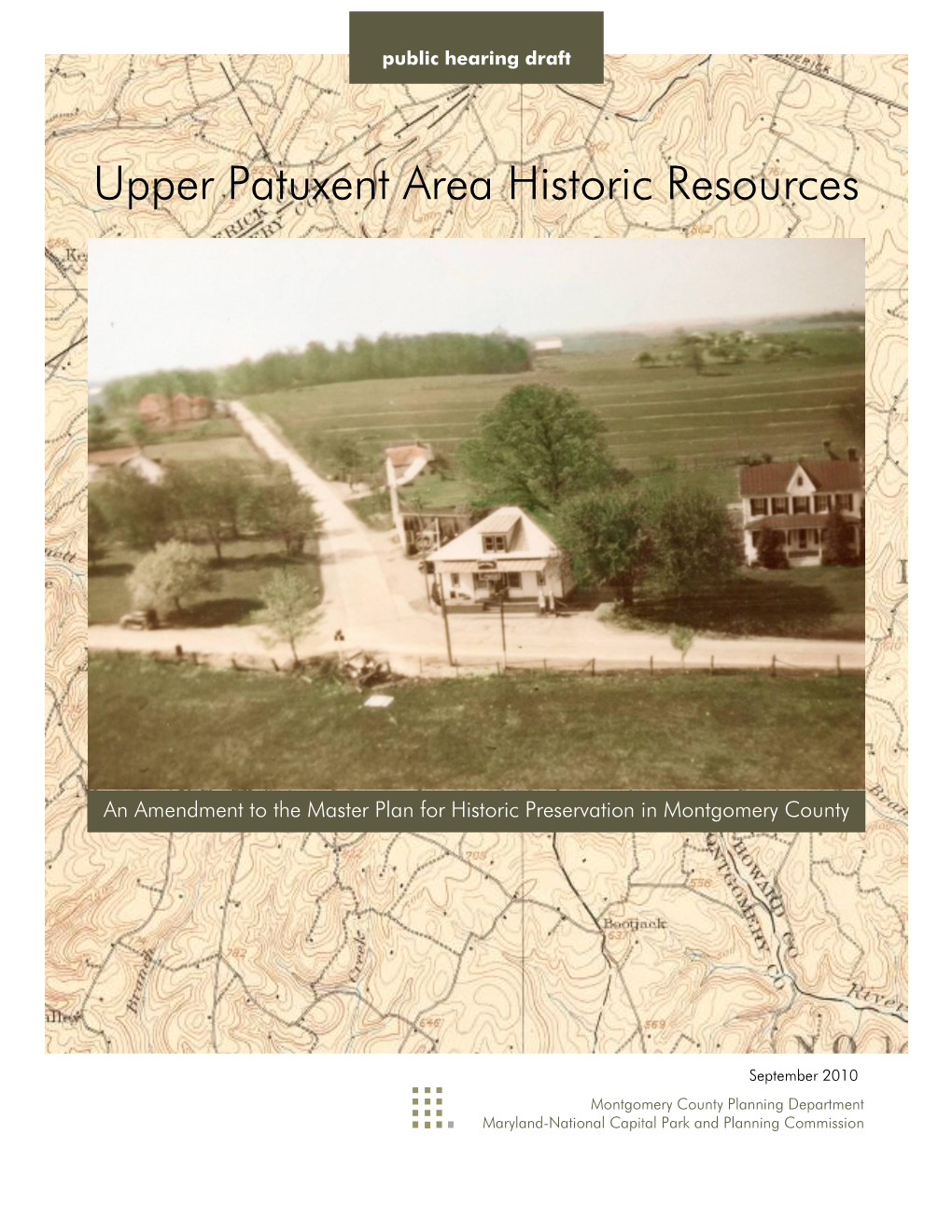 Upper Patuxent Area Historic Resources
