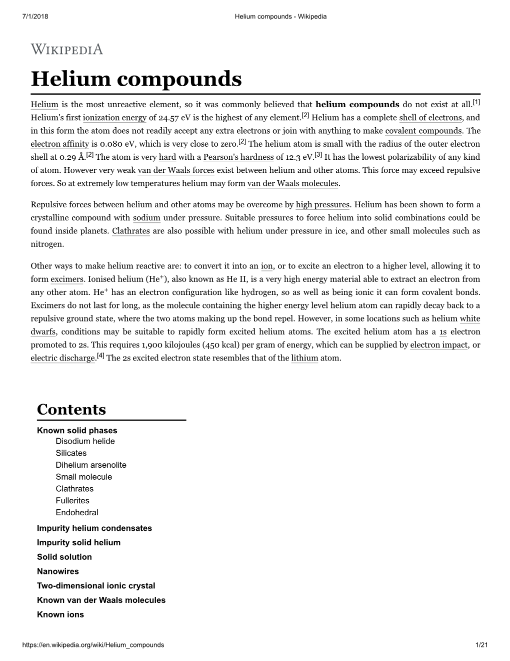 Helium Compounds - Wikipedia