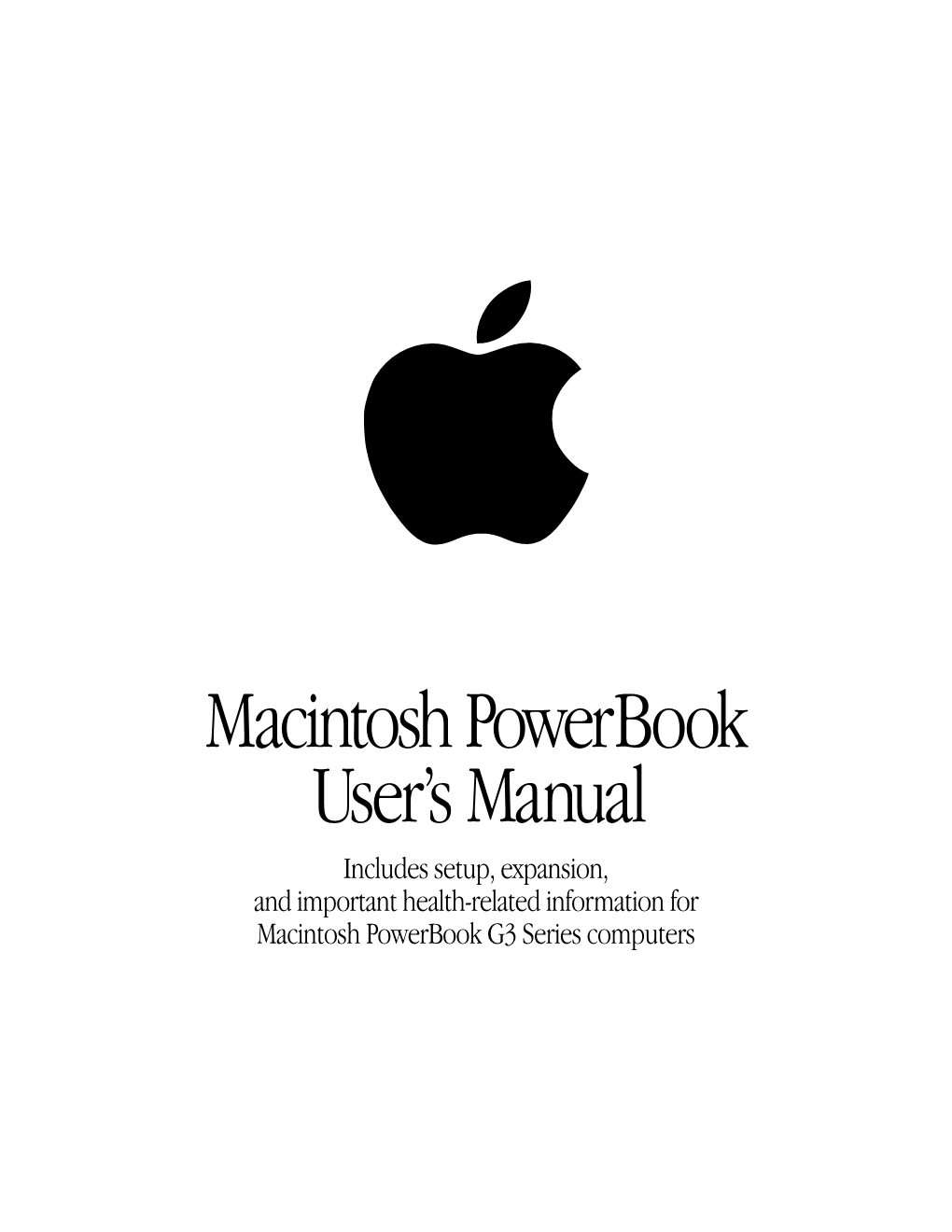 Macintosh Powerbook User's Manual