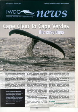 23 Irish Whale Dolphin Group News Sum 2003
