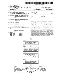 (12) Patent Application Publication (10) Pub. No.: US 2013/017.9995 A1 Basile Et Al
