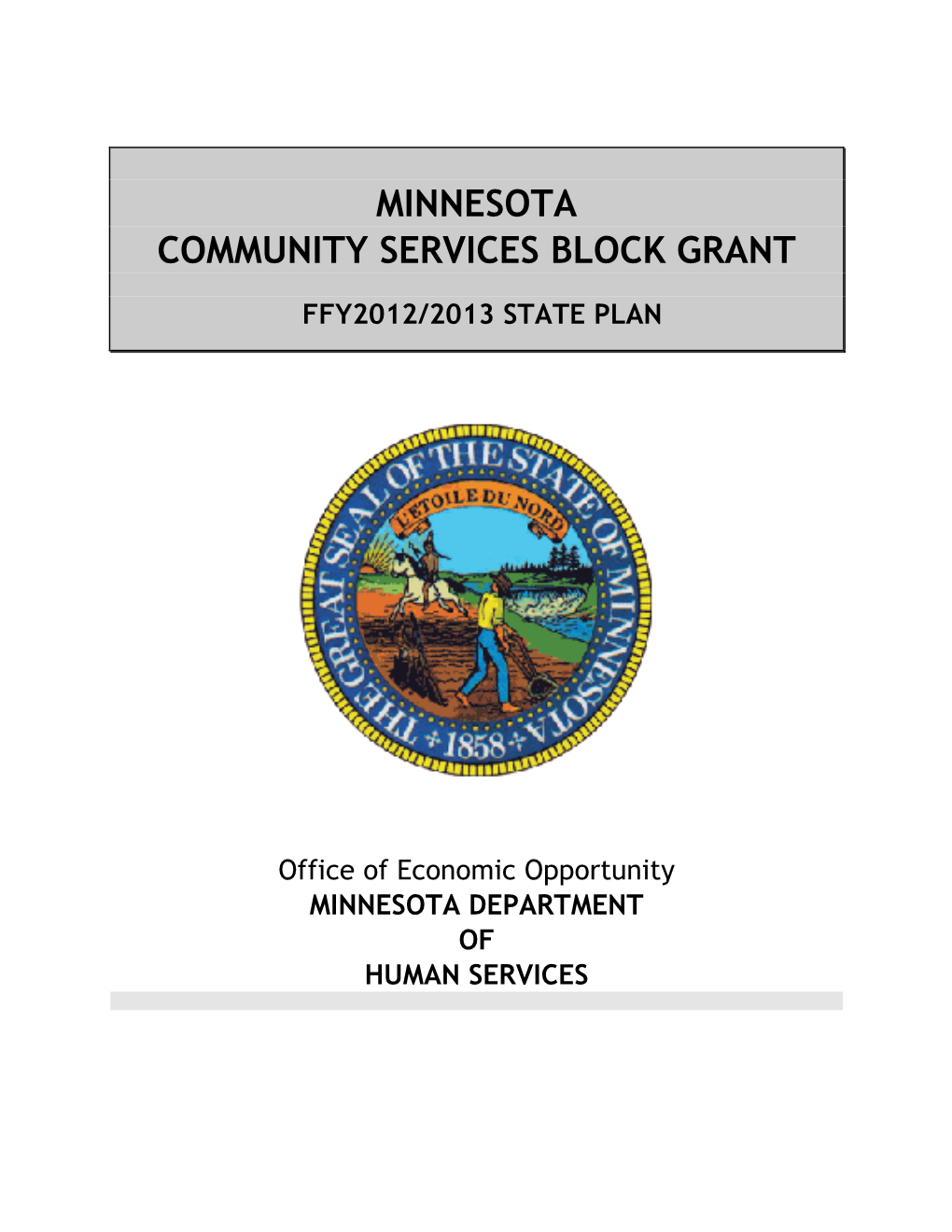 Minnesota Community Services Block Grant
