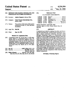 United States Patent (19) 11 4,224,354 Szegvari (45) "Sep
