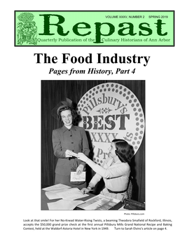 The Food Industry Pages from History, Part 4