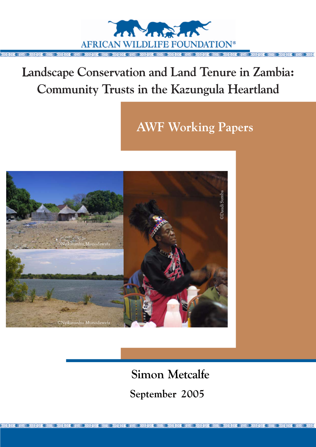 Kazungula Land Trust Paper.Pmd