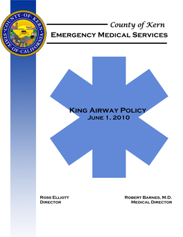 King Airway Policy